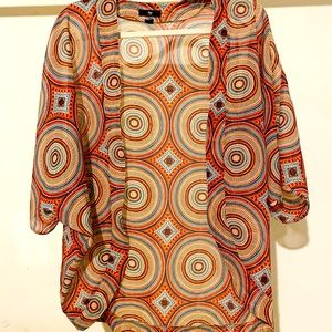 Bohemian style swim cover up